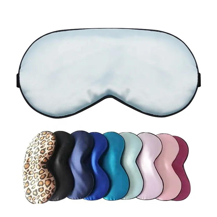 Multi-color Adjustable Elastic Silk-like Sleeping Eye Mask