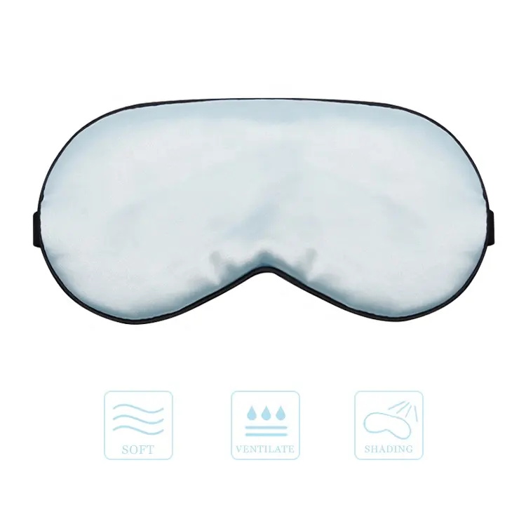 Multi-color Adjustable Elastic Silk-like Sleeping Eye Mask