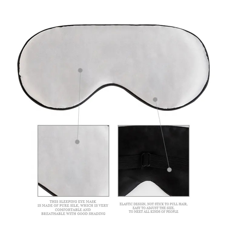 Mulberry Silk Double Sided Adjustable Silk Eye Mask