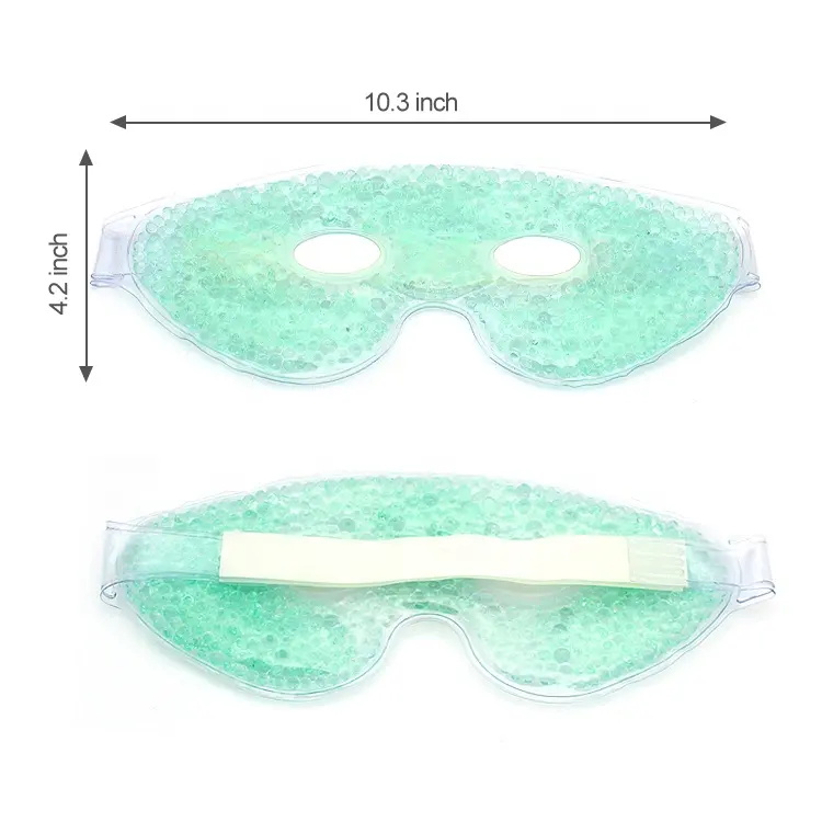 Gel Bead Apply Heat and Cold Stress Relief Eye Cooling Mask