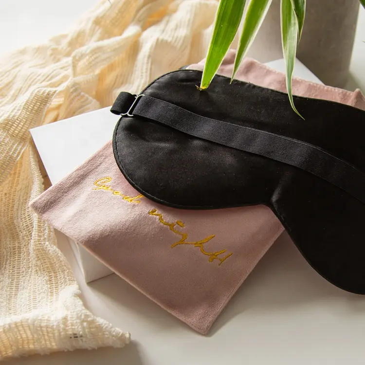 Luxury Silk Mulberry Sleeping Eye Mask with Pouch