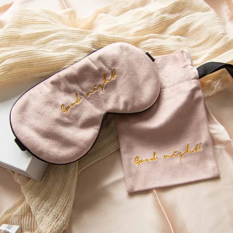 Luxury Silk Mulberry Sleeping Eye Mask with Pouch