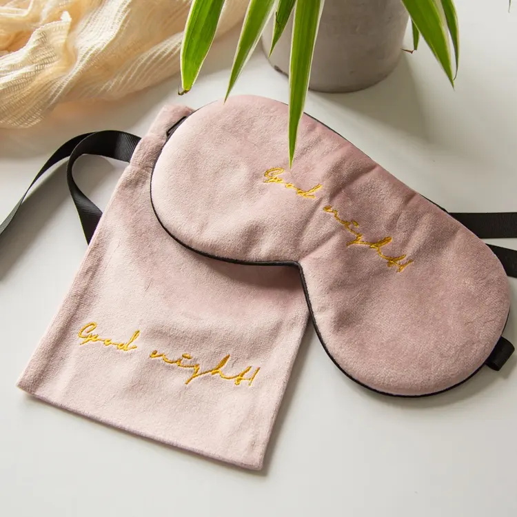 Luxury Silk Mulberry Sleeping Eye Mask with Pouch