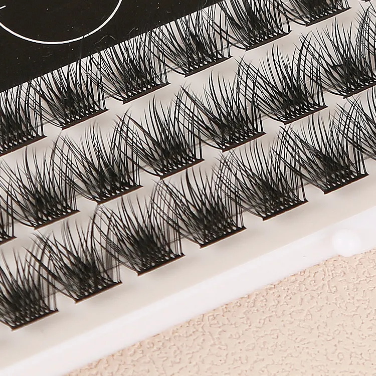 Soft Individual Faux Mink Synthetic False Eyelashes Cluster