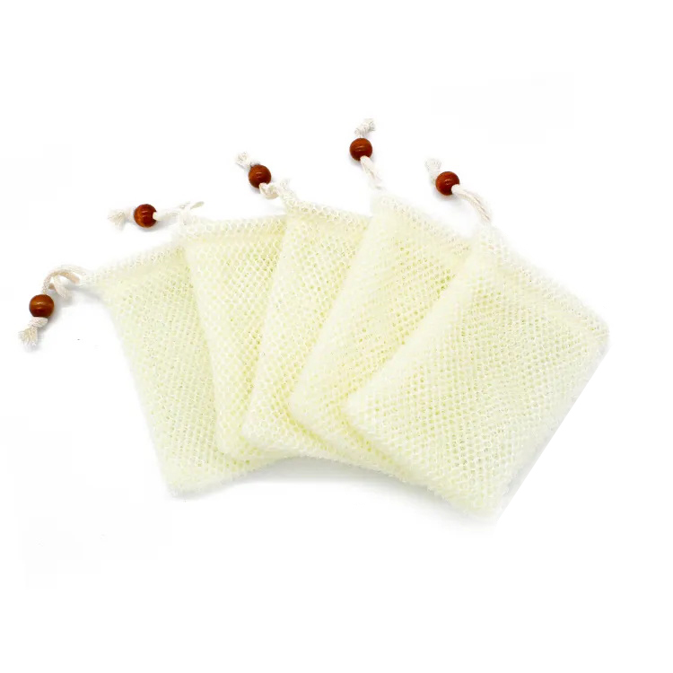 Simple Eco-friendly Hanging Soap Net Bag Foaming Net