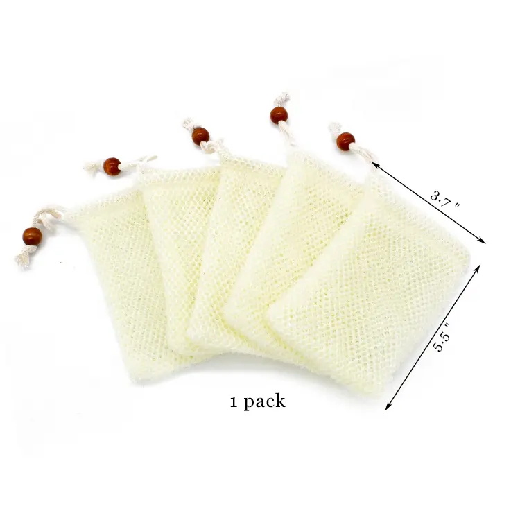 Simple Eco-friendly Hanging Soap Net Bag Foaming Net