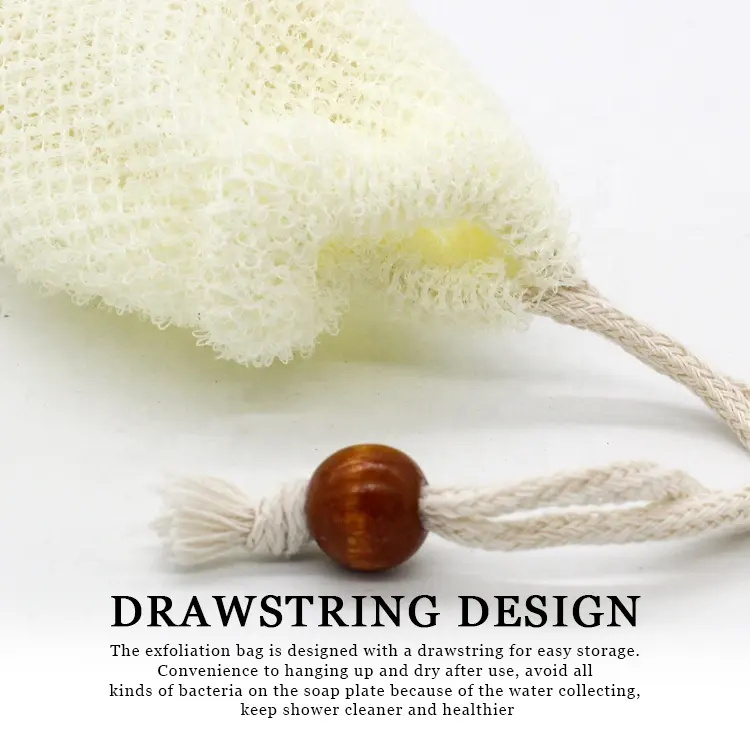 Simple Eco-friendly Hanging Soap Net Bag Foaming Net