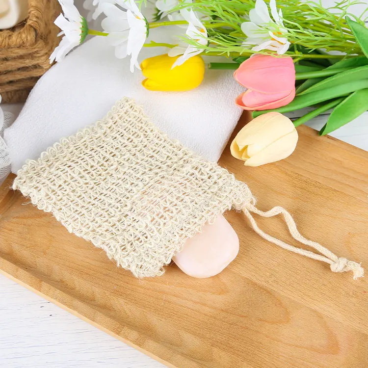 Face Wash Bath Soap Foaming Mesh Hanging Storage Bag