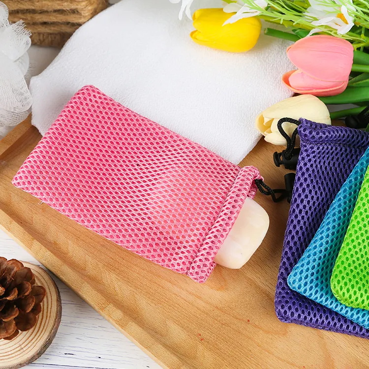 Thickened Cleanser Handmade Soap Foaming Net Bag