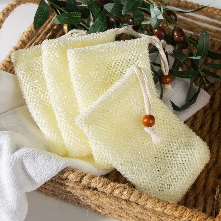 Cleanser Bubbler Foaming Net Soap Bag Organizer bag