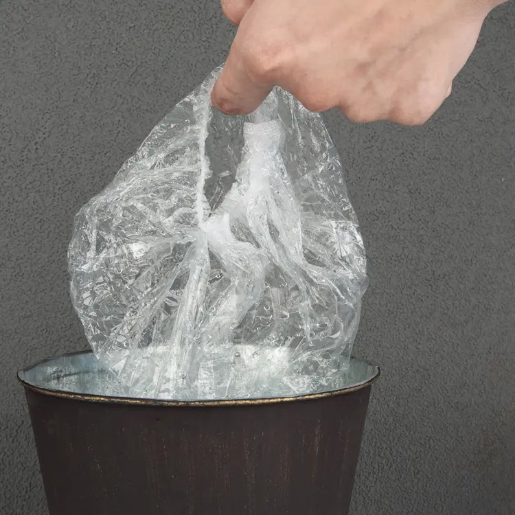 100Pcs Individually Plastic Disposable Hotel Shower Cap For Spa Home Salon