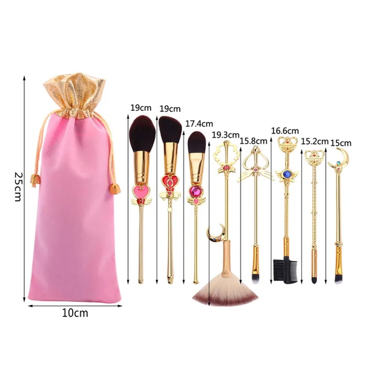 Magic Stick Cute Cartoon Portable Makeup Brush Set