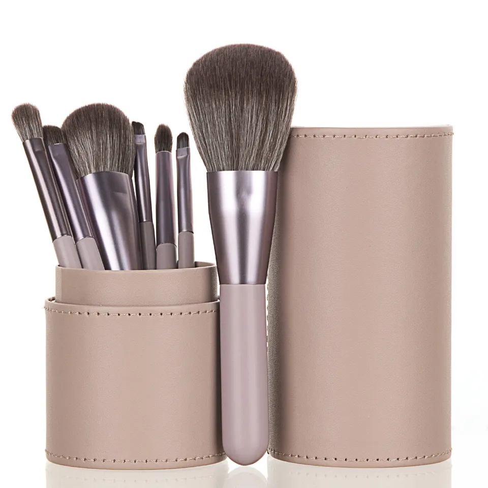 7pcs mini makeup brush set eyeshadow powder brush