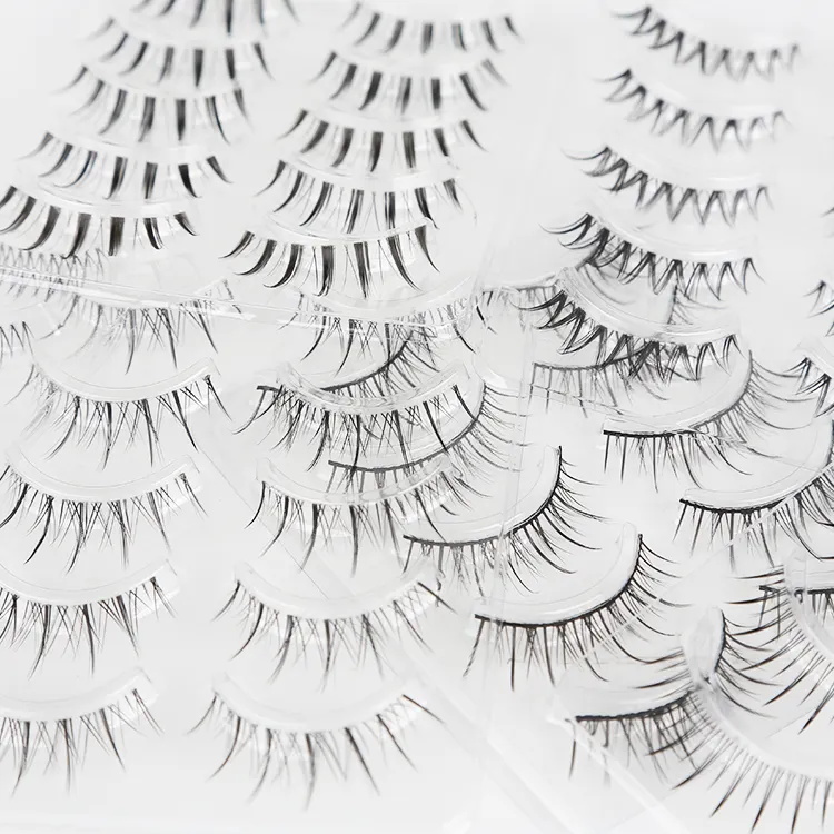 100% Handmade Reusable Full Strips Faux Mink Lashes