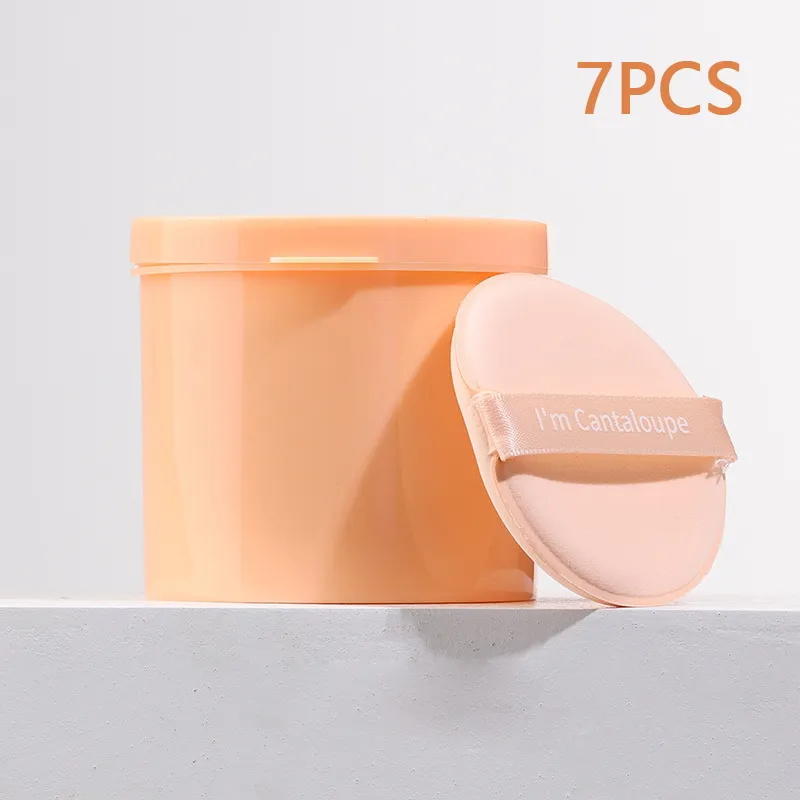7Pc 3pcs Round Air Cushion Makeup Puff Cosmetic Sponge