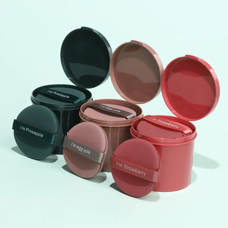 7Pc 3pcs Round Air Cushion Makeup Puff Cosmetic Sponge