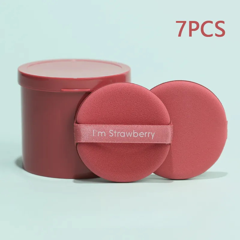 7Pc 3pcs Round Air Cushion Makeup Puff Cosmetic Sponge