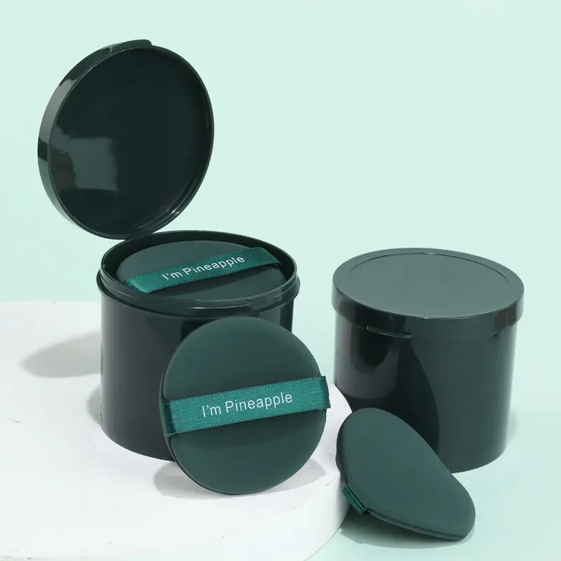 7Pc 3pcs Round Air Cushion Makeup Puff Cosmetic Sponge