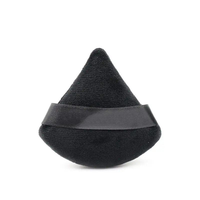 9.5*8cm Black Triangle Powder Puff Makeup Sponge