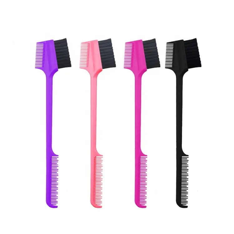 Multi Functional Double Sided Eyebrow Brush for Hair Edges