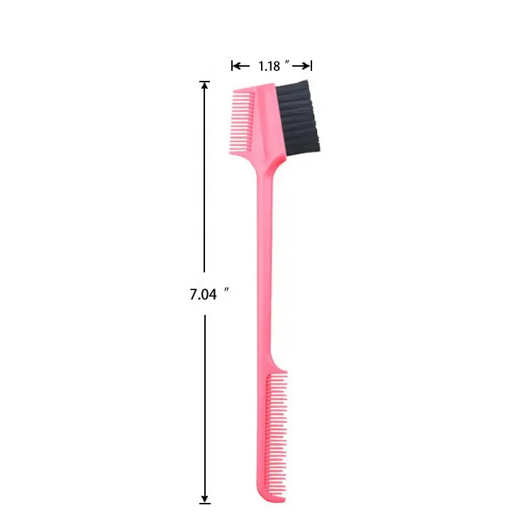 Multi Functional Double Sided Eyebrow Brush for Hair Edges