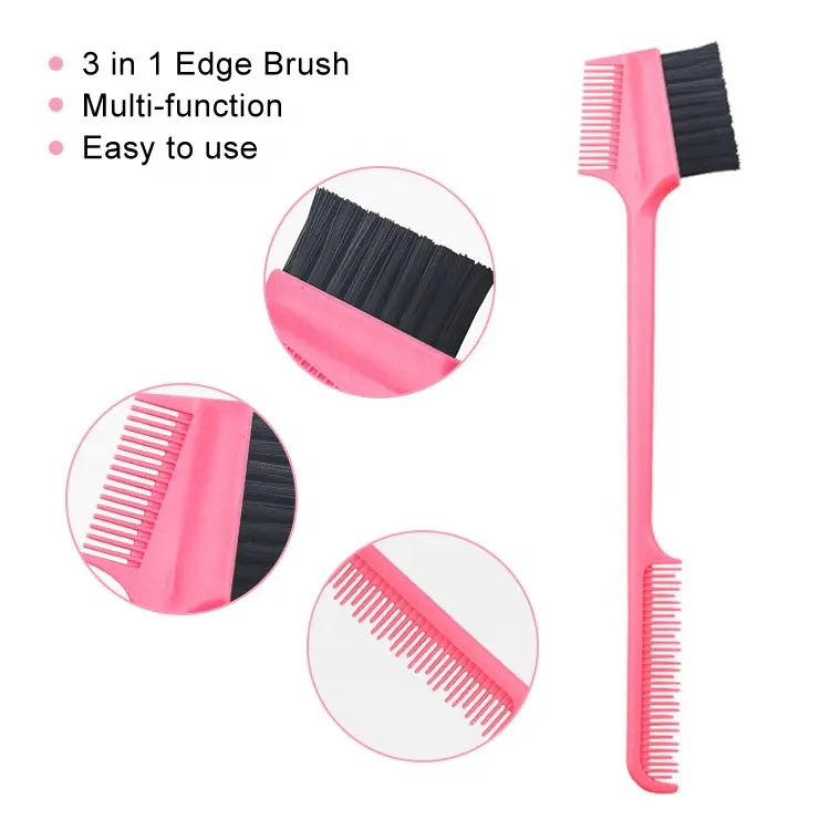 Multi Functional Double Sided Eyebrow Brush for Hair Edges